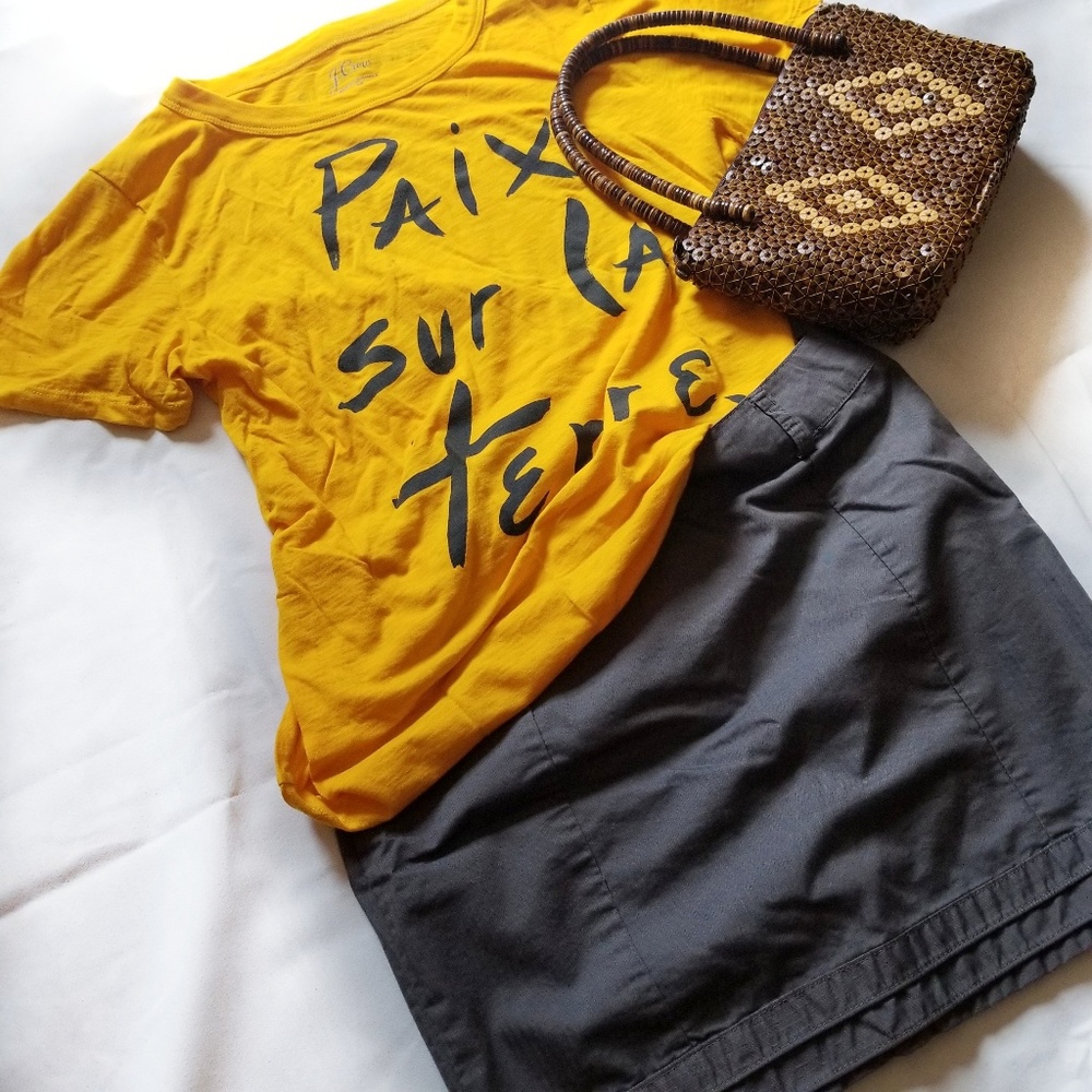 🆕KACO Gray Zip Textured Mini Skirt